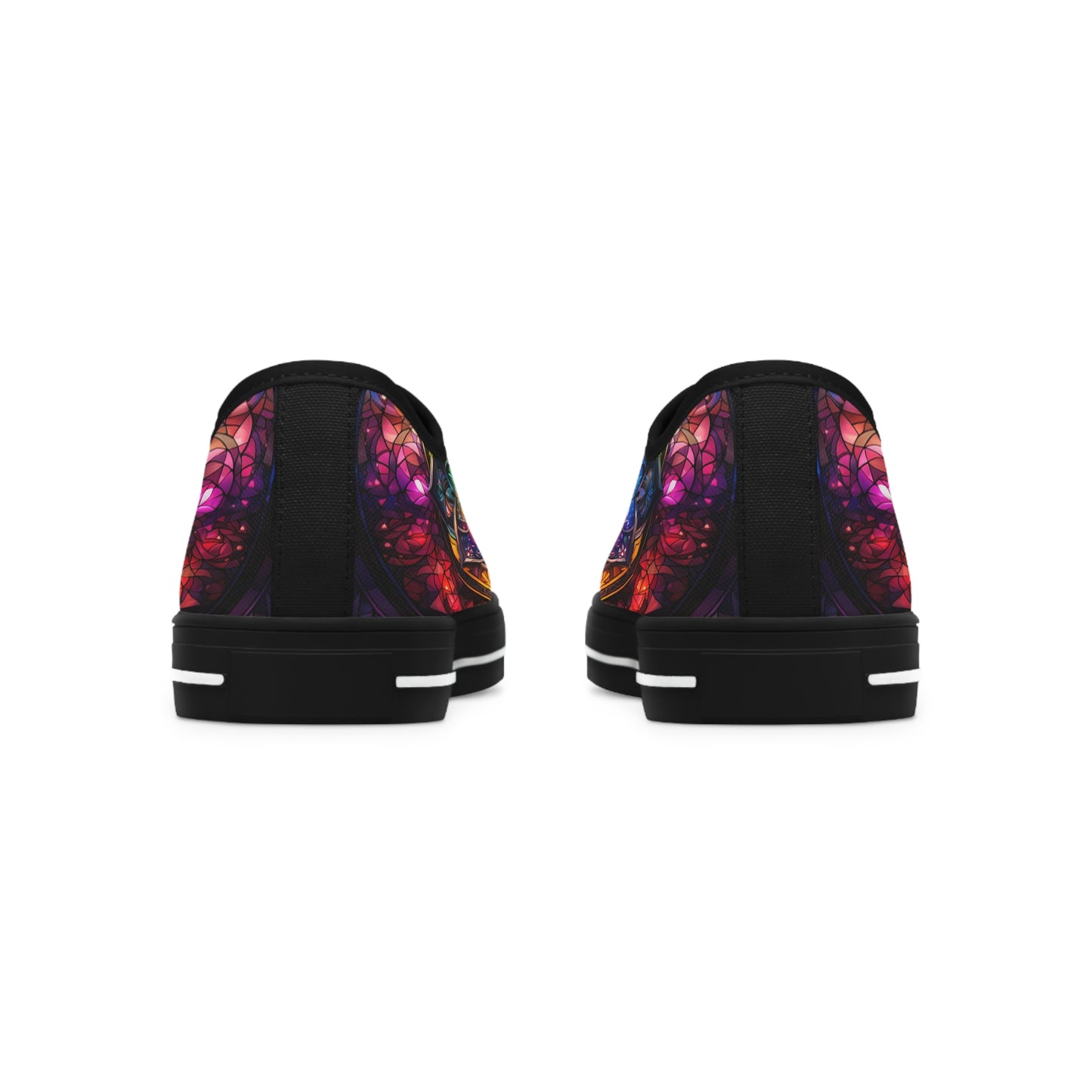 Stained Glass Women's Low Top Sneakers