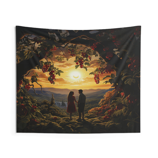 Adam & Eve "The Forbidden Fruit" Tapestry