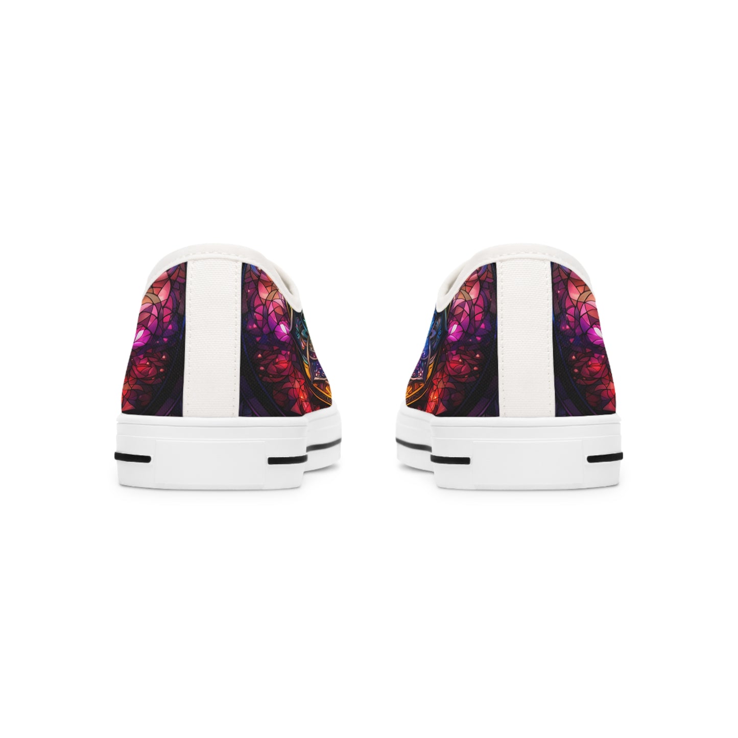 Stained Glass Women's Low Top Sneakers
