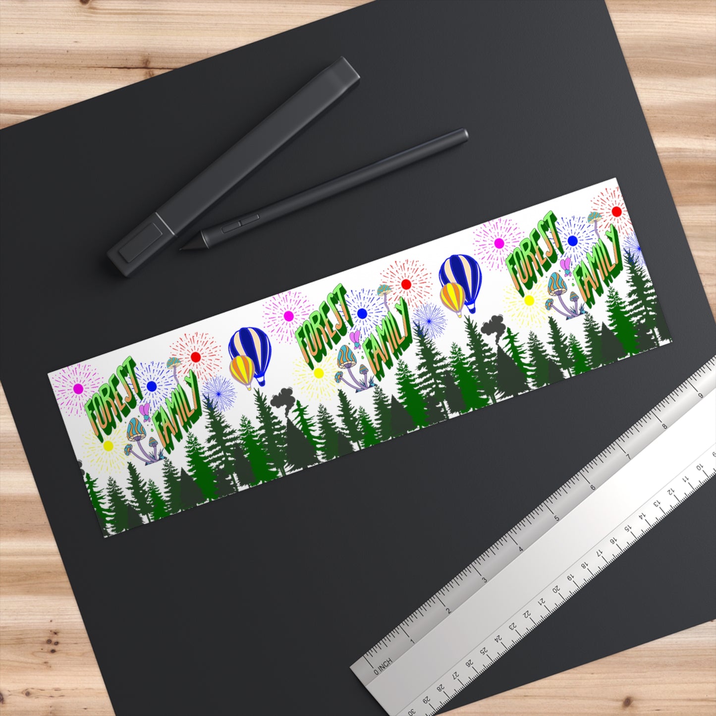 Forest Family Bumper Sticker