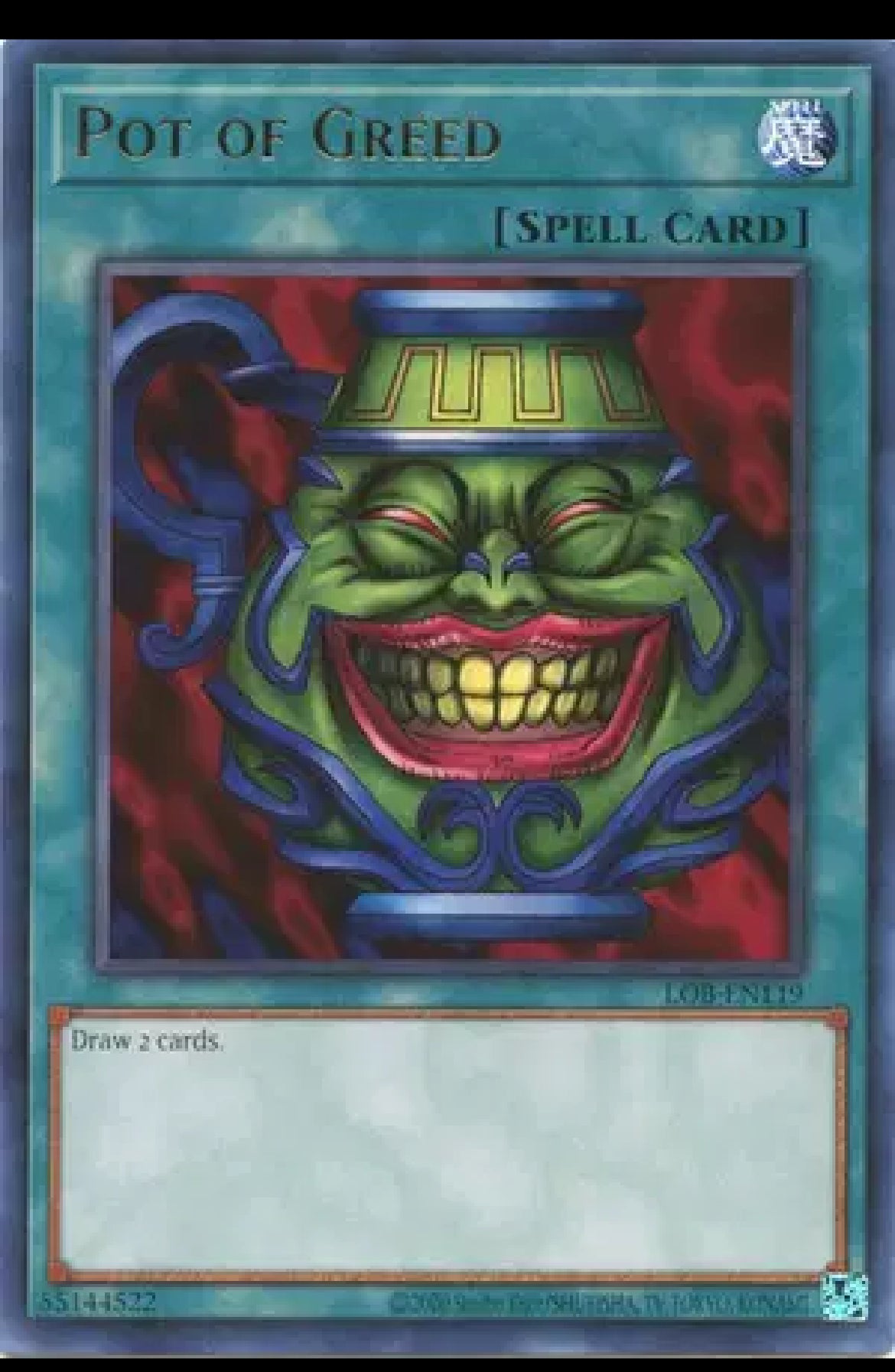 Pot of Greed - Legend of Blue Eyes White Dragon (25th Anniversary Edition) (LOB-EN)