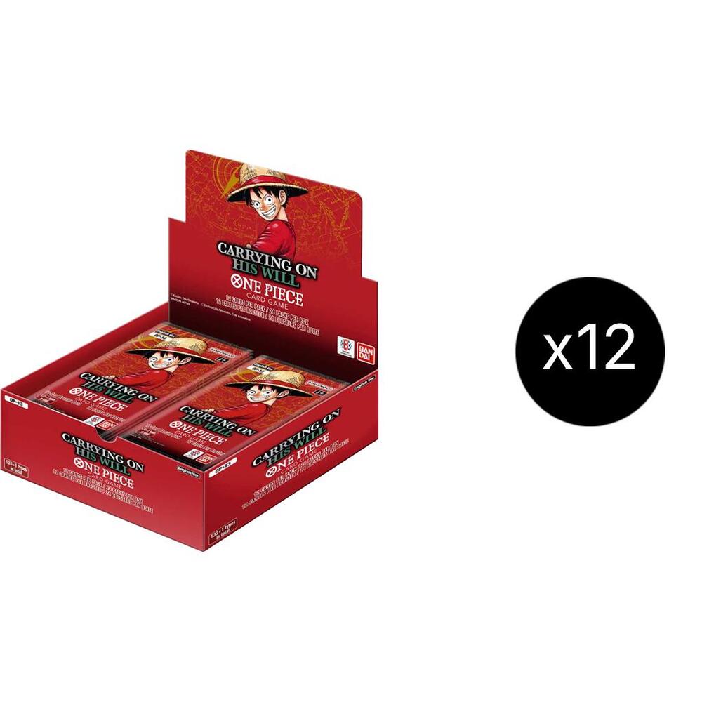 One Piece Card Game OP13 Carrying On His Will Sealed Case (12x Booster Boxes) - Second Wave