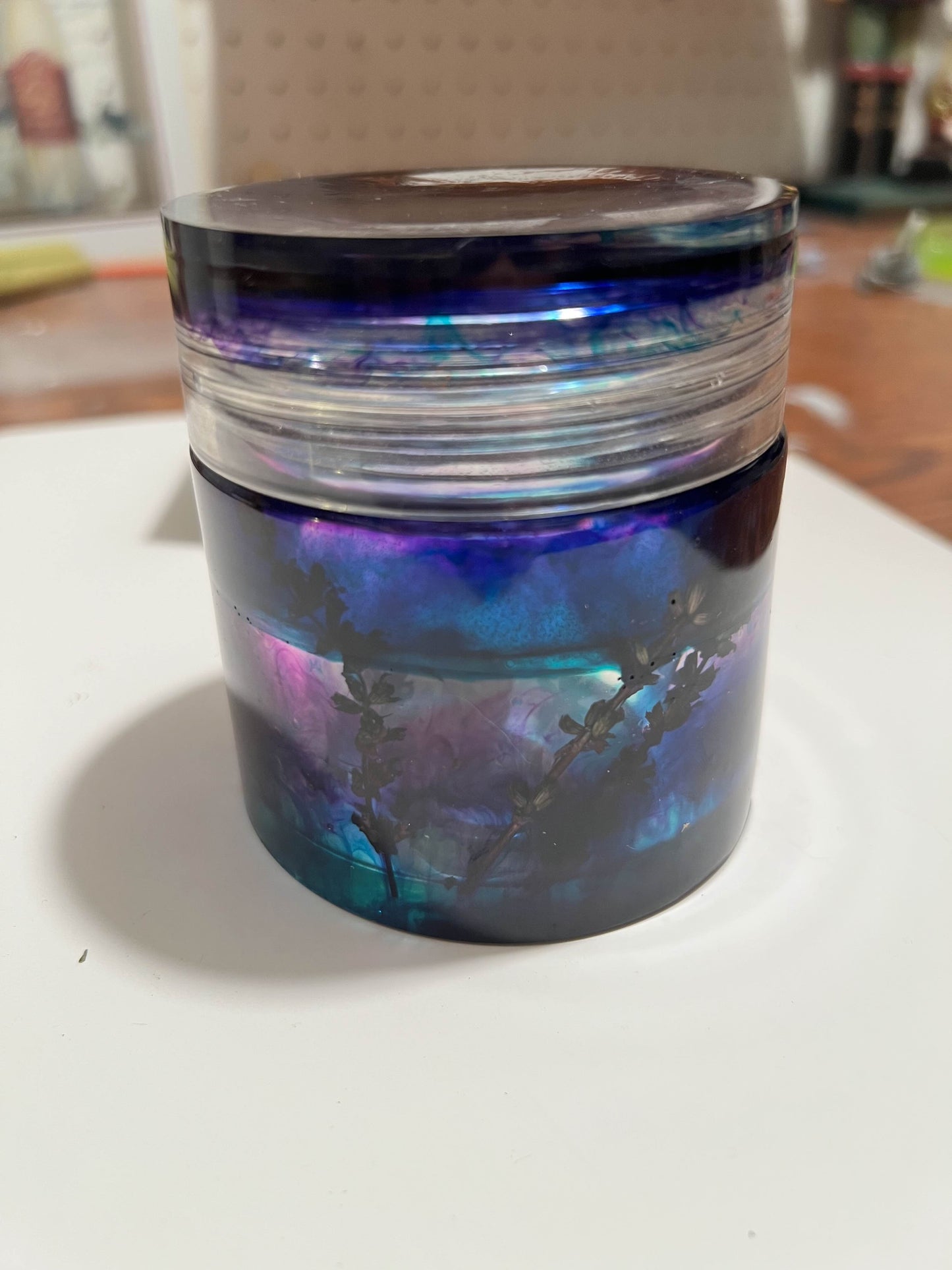 Flower Stash Jar