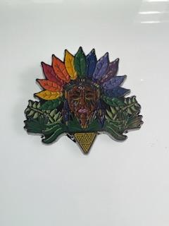 Chakra Tribal Forest Pin