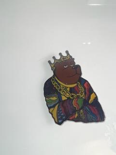 Bear Grills DJ Pin