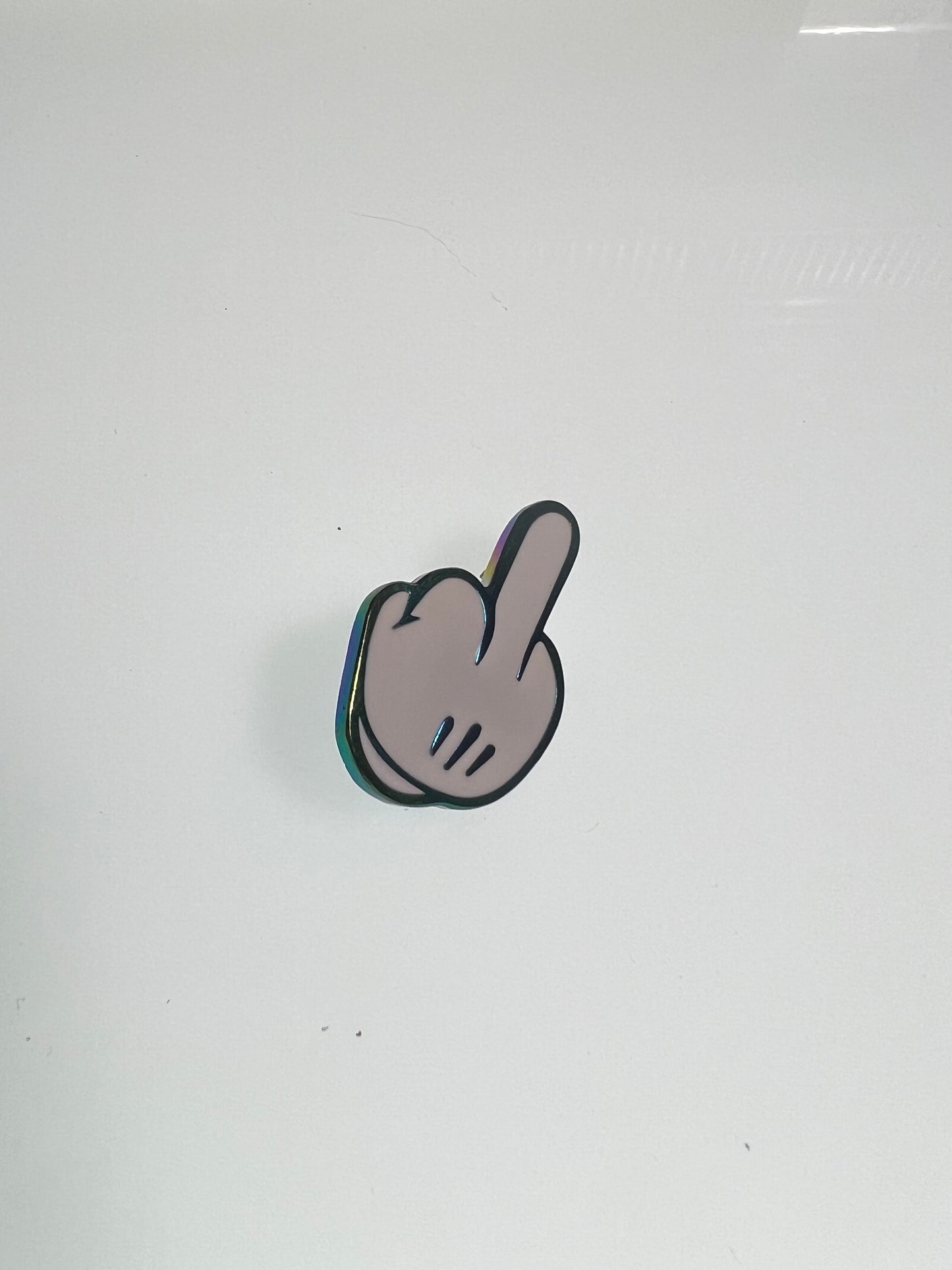 Mickey Mouse Middle Finger Pin