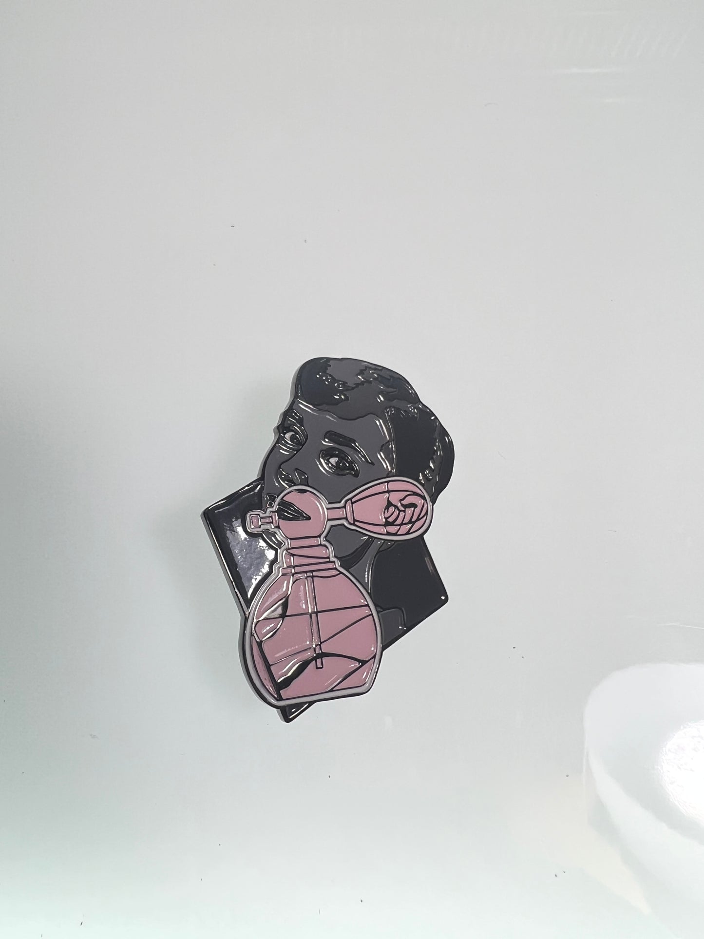 Audrey Hepburn Perfume Pin