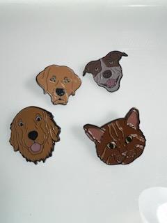Pin Pets Pin Pack (4)