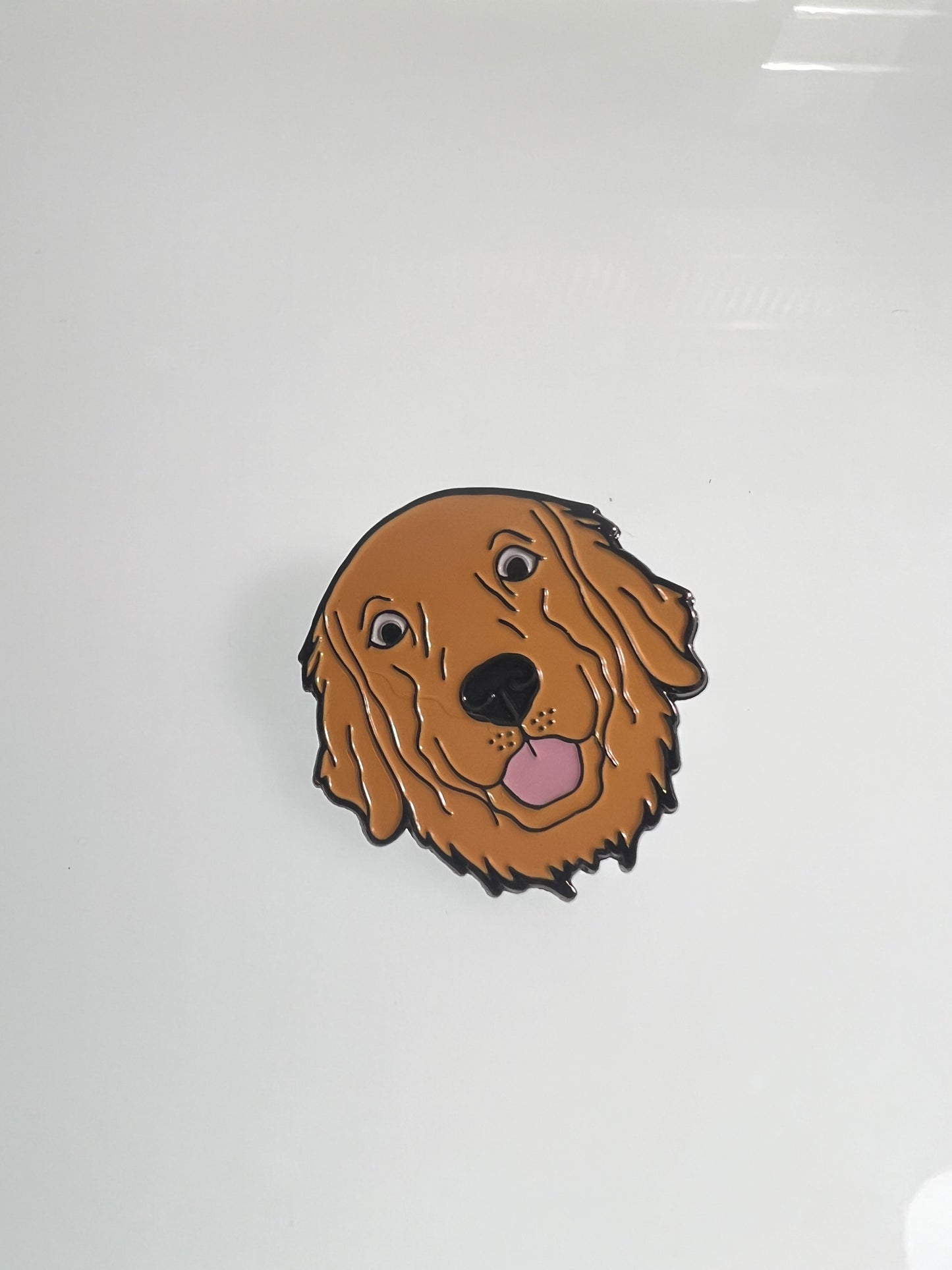 Dog Face Pin