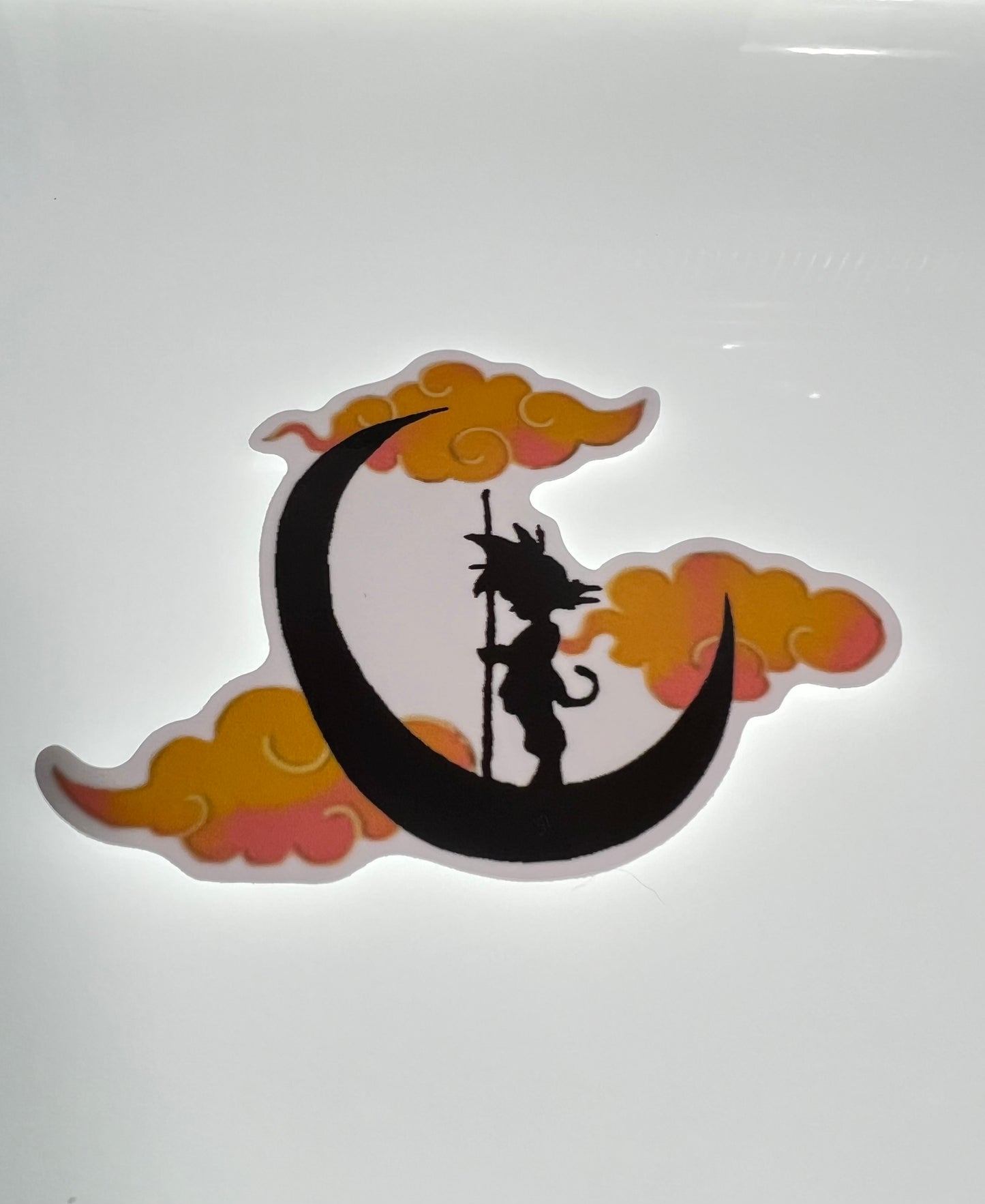 Baby Goku Crescent Moon Vinyl Stickers (10)