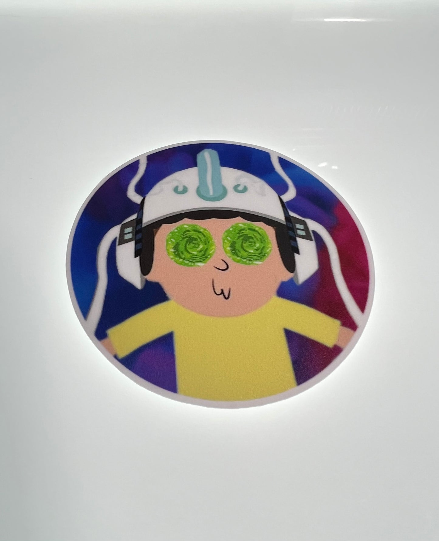Morty Brain Wipe Vinyl Stickers (1)