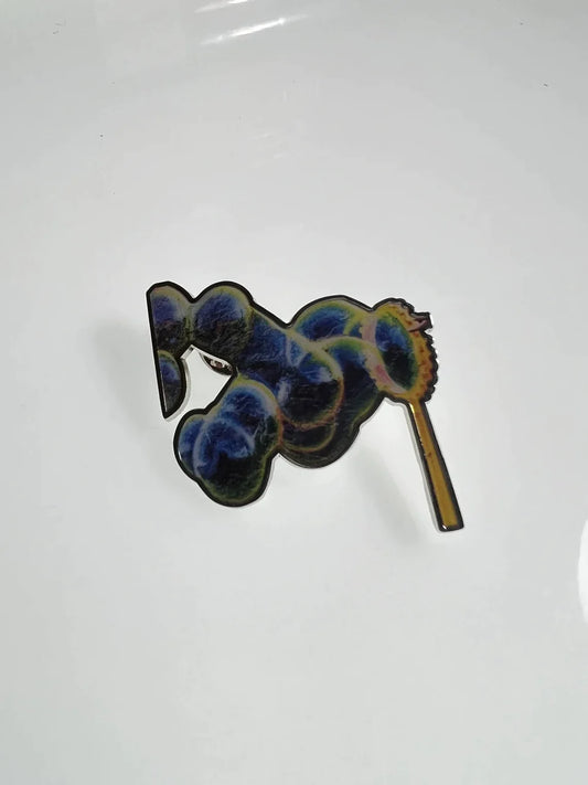 Psychedelic Bubble Blowing Pin