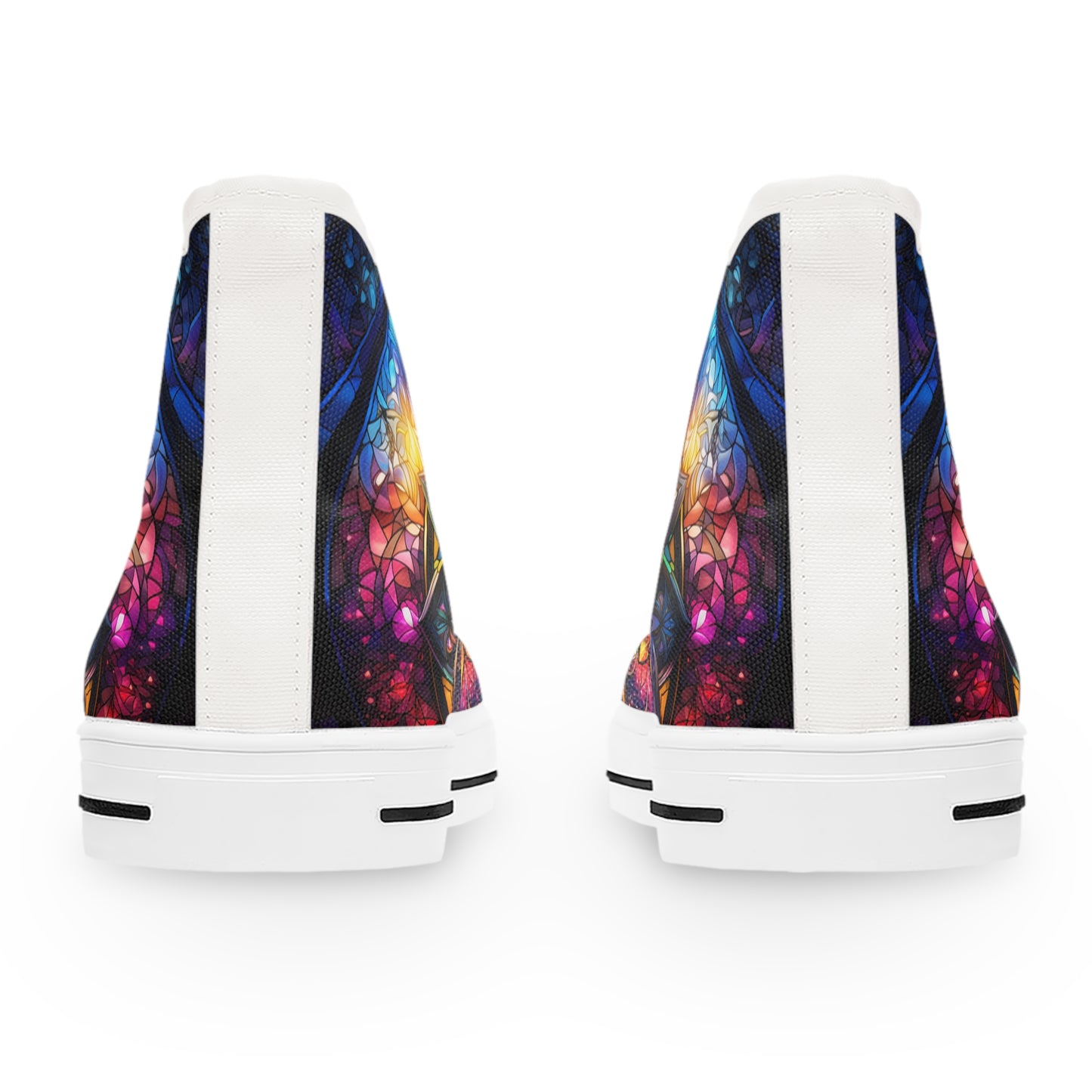 Stained Glass Women's High Top Sneakers