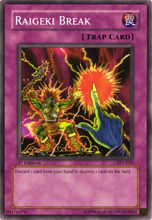 Raigeki Break - Starter Deck: Yugi Evolution (SYE) NM