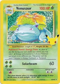 Venusaur 25th Anniversary Celebrations