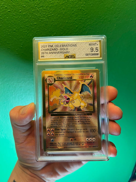 AGS Graded 9.5 Charizard - #4