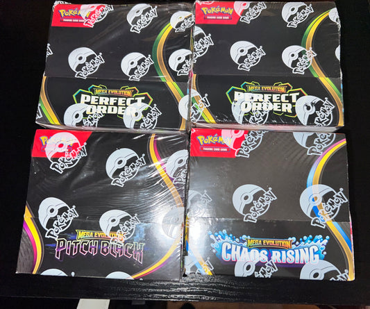 Booster Box Bundle: Chaos Rising, Perfect Order, Pitch Black