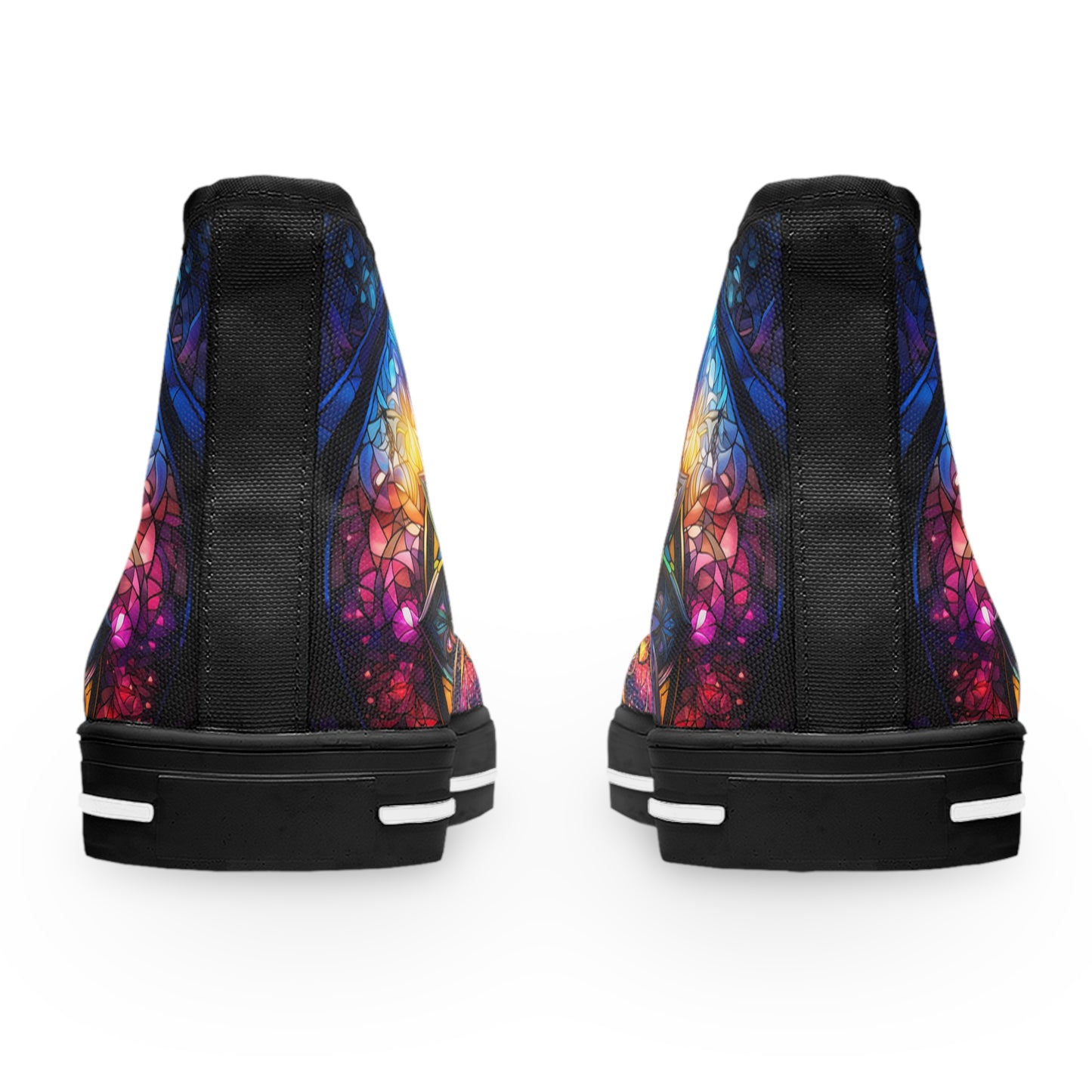 Stained Glass Women's High Top Sneakers