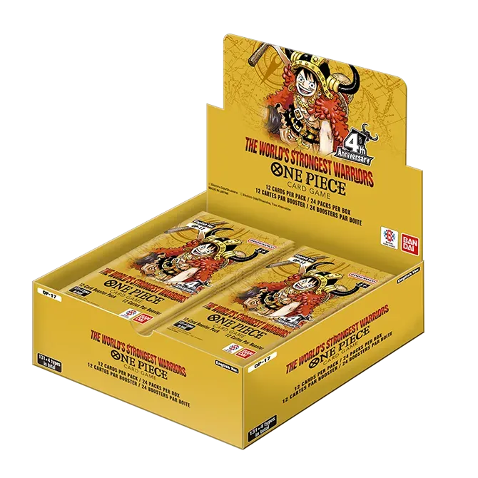 The World's Strongest Warriors Booster Box - The World's Strongest Warriors (OP17) PREORDER