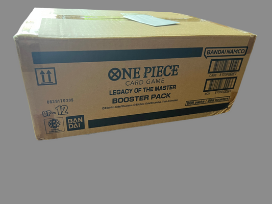 One Piece Card Game OP12 Legacy of The Master Sealed Case (12x Booster Boxes) PREORDER