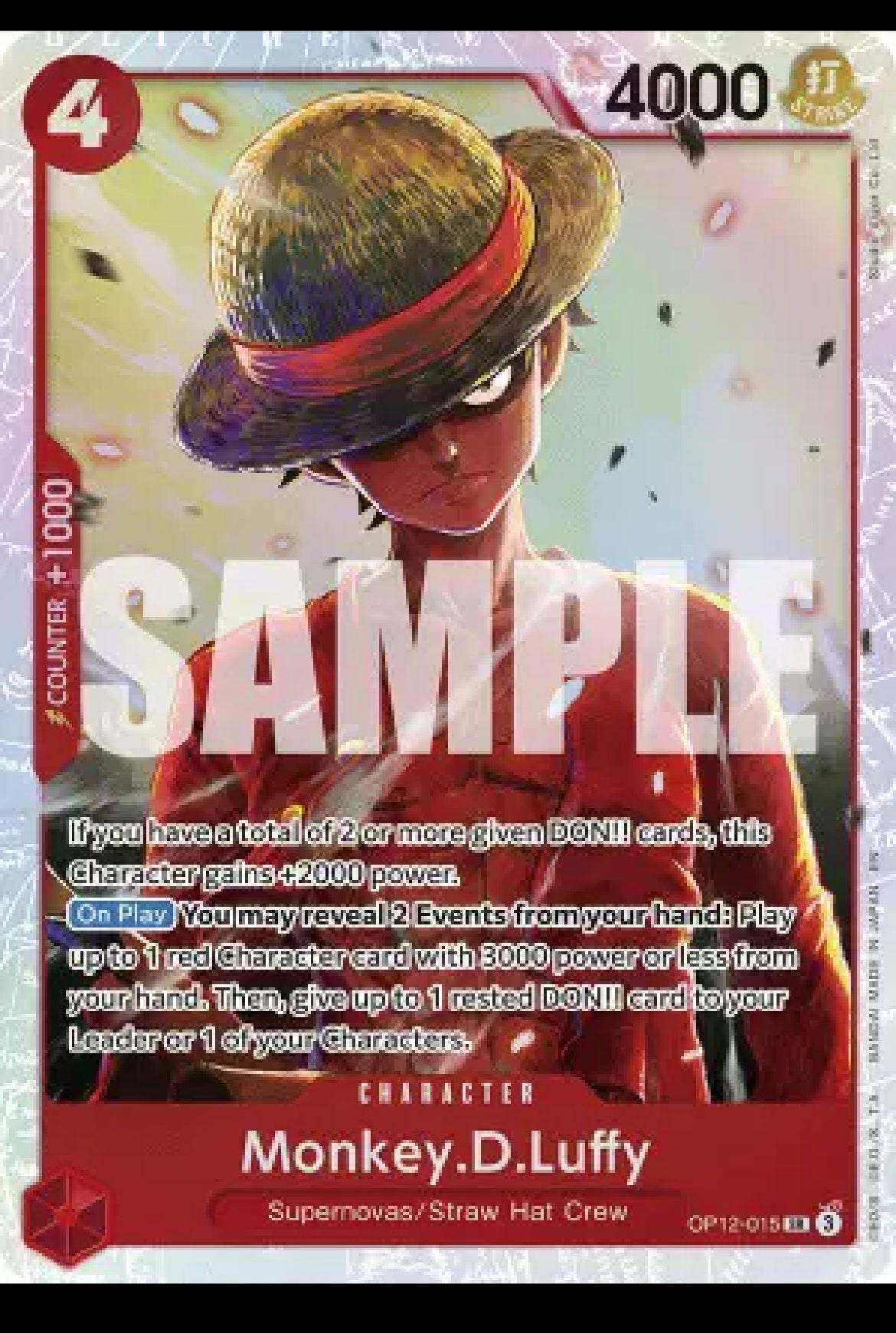 Monkey.D.Luffy - Legacy of the Master (OP12)