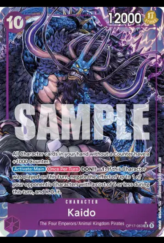 Kaido (063) (Alternate Art) - The World's Strongest Warriors (OP17)