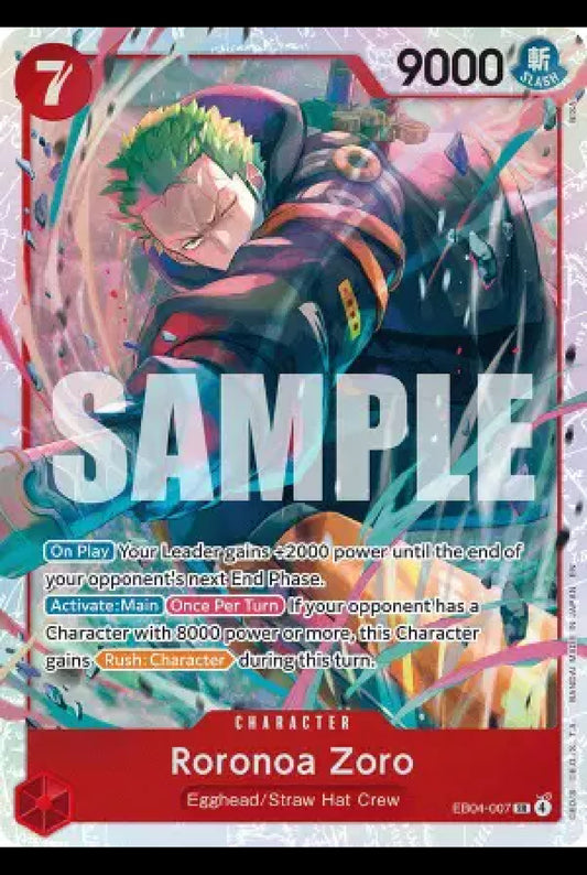 Roronoa Zoro (EB04-007) - Adventure on Kami's Island (OP15-EB04)