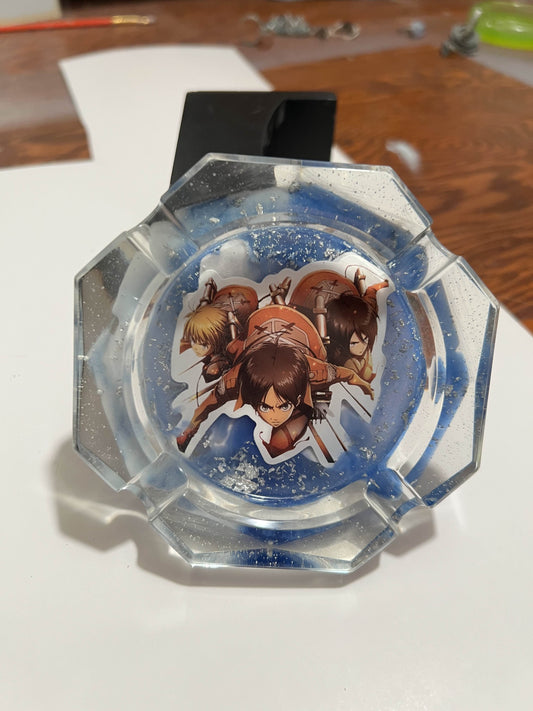 Eren Mikasa Armin Ash Tray