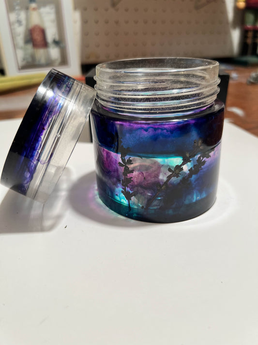 Flower Stash Jar