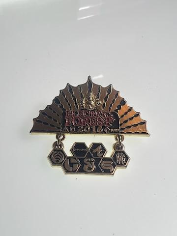 Electric Forest Music Festival Dangler Pin in Gold LE