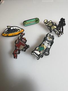 A Forgotten Future Pin Pack (5)