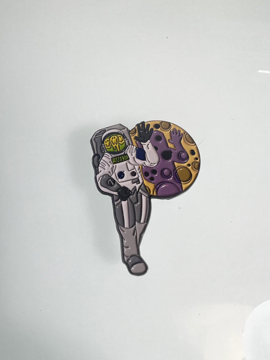 Rusko DJ Astronaut Pin