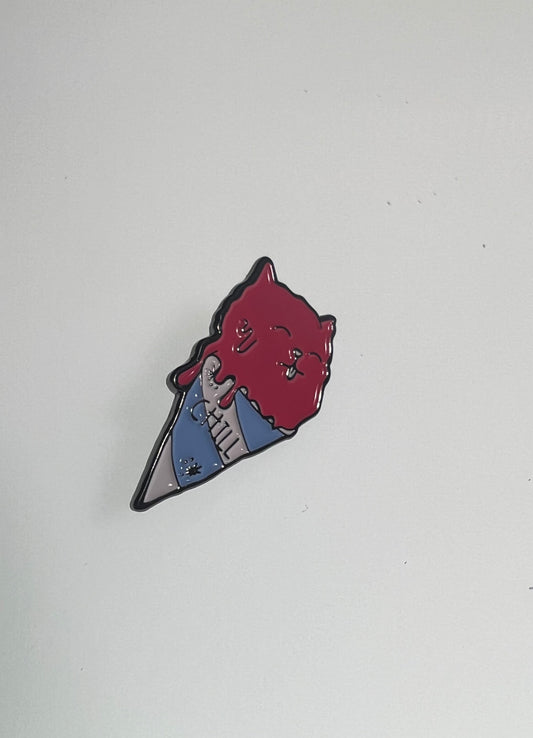 Ice Cream Cat Pin