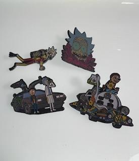 Cartoon Pin Pack (4)