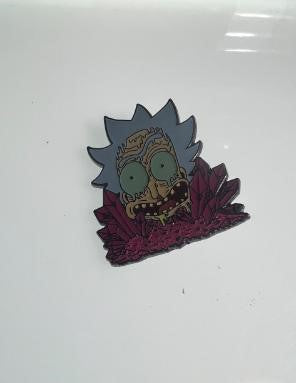 Glitter Kalaxian Crystal Rick Pin