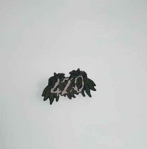 420 Weed Plant Pin