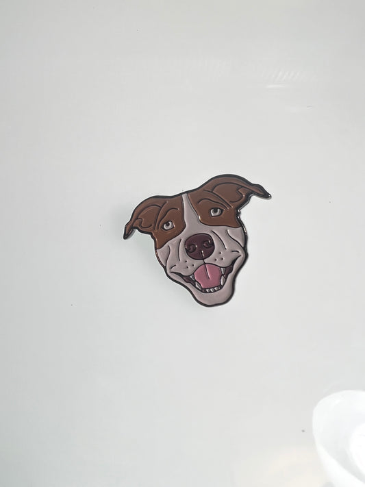 Dog  Face Pin