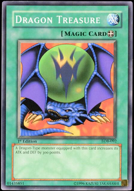 Dragon Treasure - The Legend of Blue Eyes White Dragon (LOB)